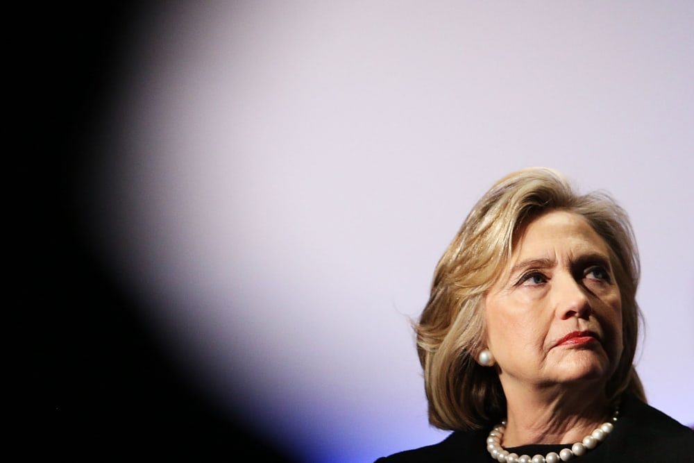 Hillary Rodham Clinton attends the Cookstoves Future Summit on Nov. 21, 2014 in New York City. (Spencer Platt/Getty)