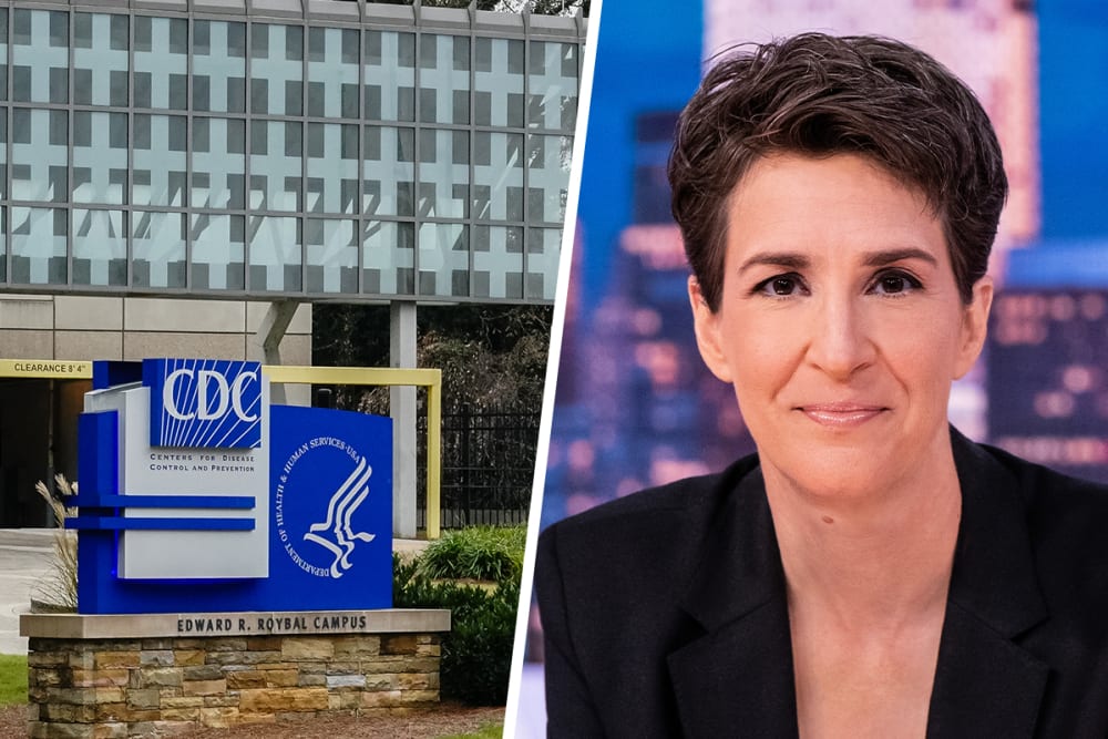 The Centers of Disease Control and Prevention (CDC) global headquarters: Rachel Maddow.