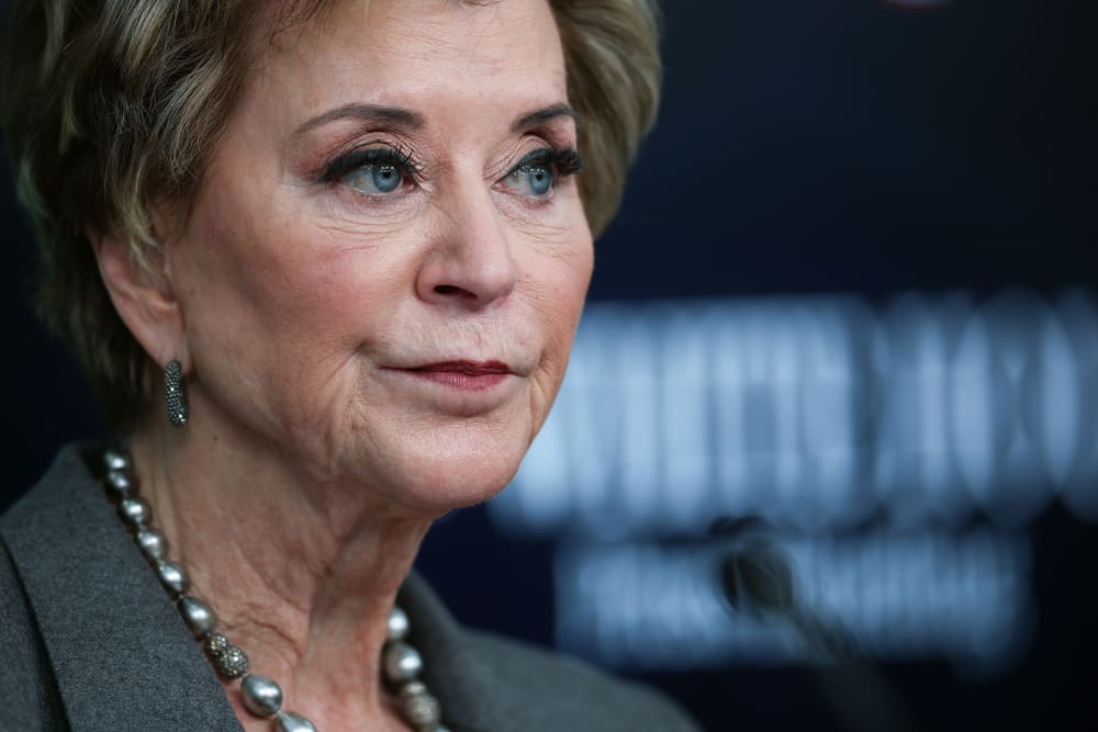 Secretary of Education Linda McMahon during a White House press briefing on Nov. 20, 2025 in Washington, D.C.