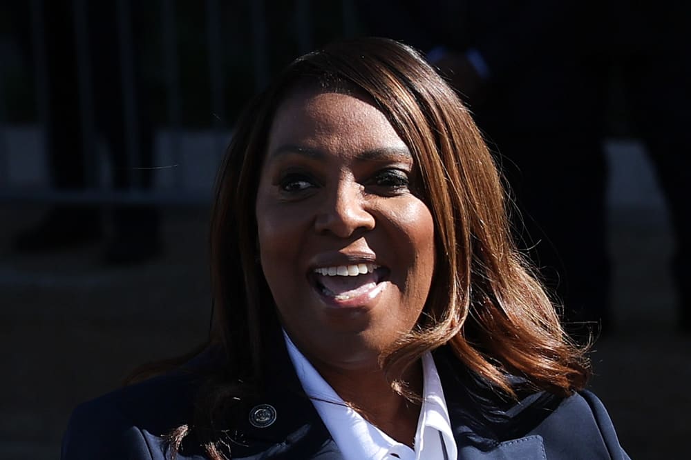 New York Attorney General Letitia James.