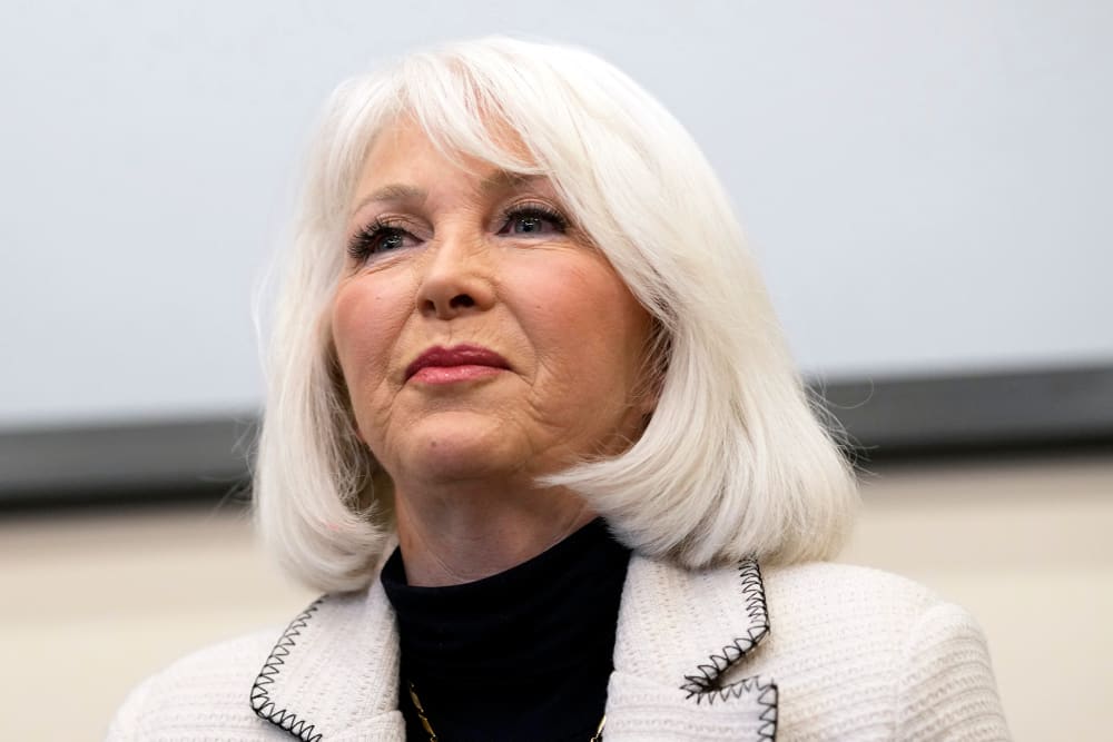 Tina Peters in Hudson, Colo.