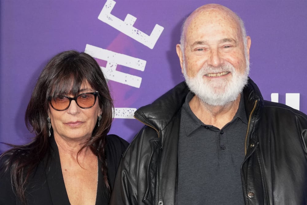 Michele Reiner and Rob Reiner in NYC.