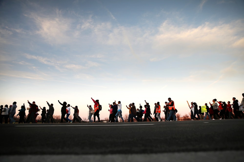 Ferguson Celebrates Thanksgiving Weekend Amidst Turmoil