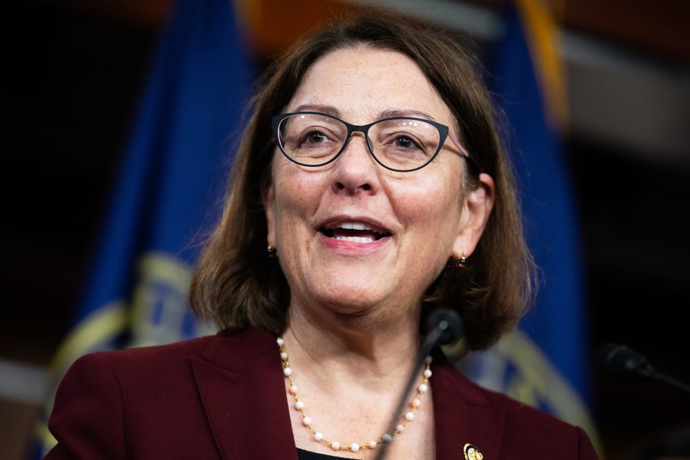 Suzan DelBene speaking.