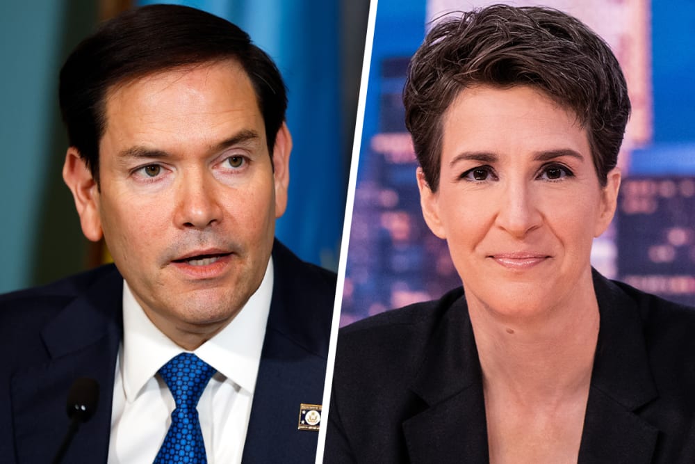 Marco Rubio; Rachel Maddow.