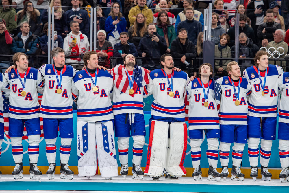 The U.S. men's hockey team at the 2026 Olympics