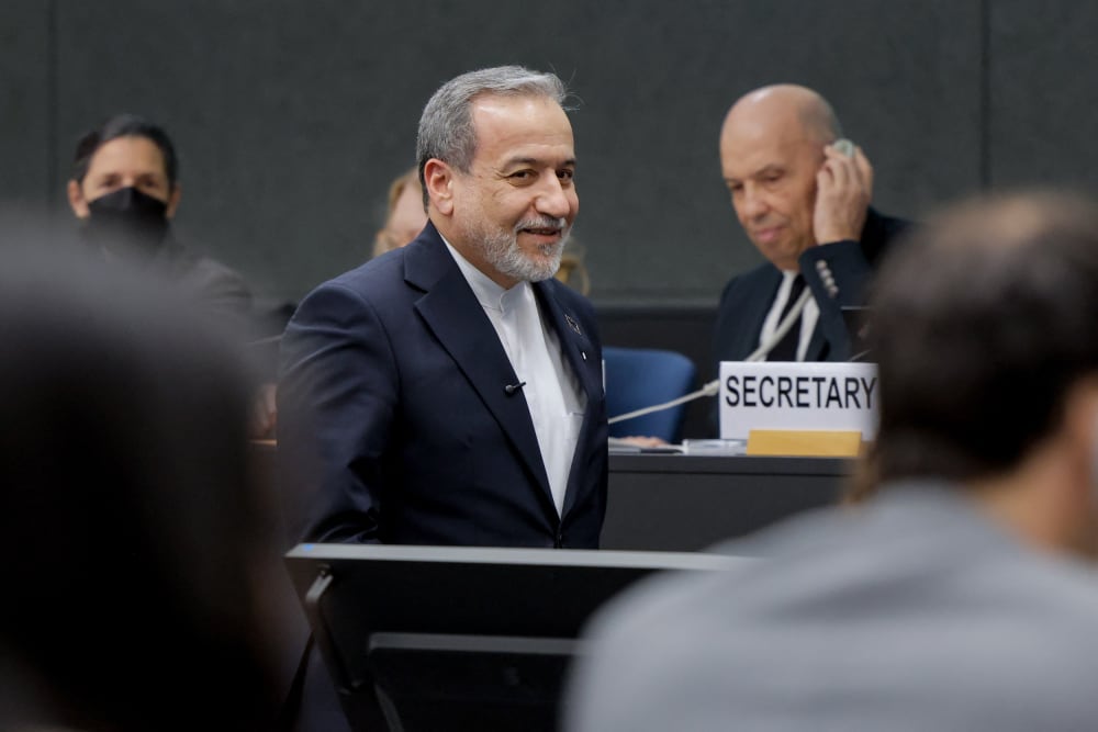 Iranian Foreign Minister Abbas Araghchi