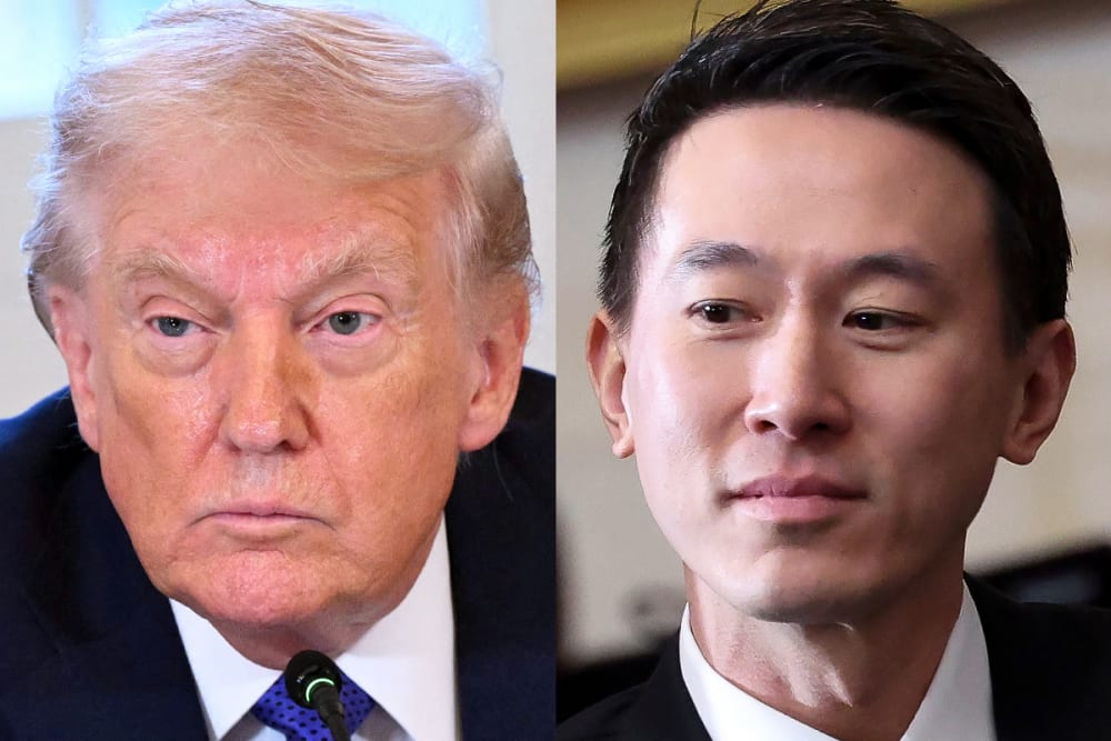 Donald Trump; Shou Che.