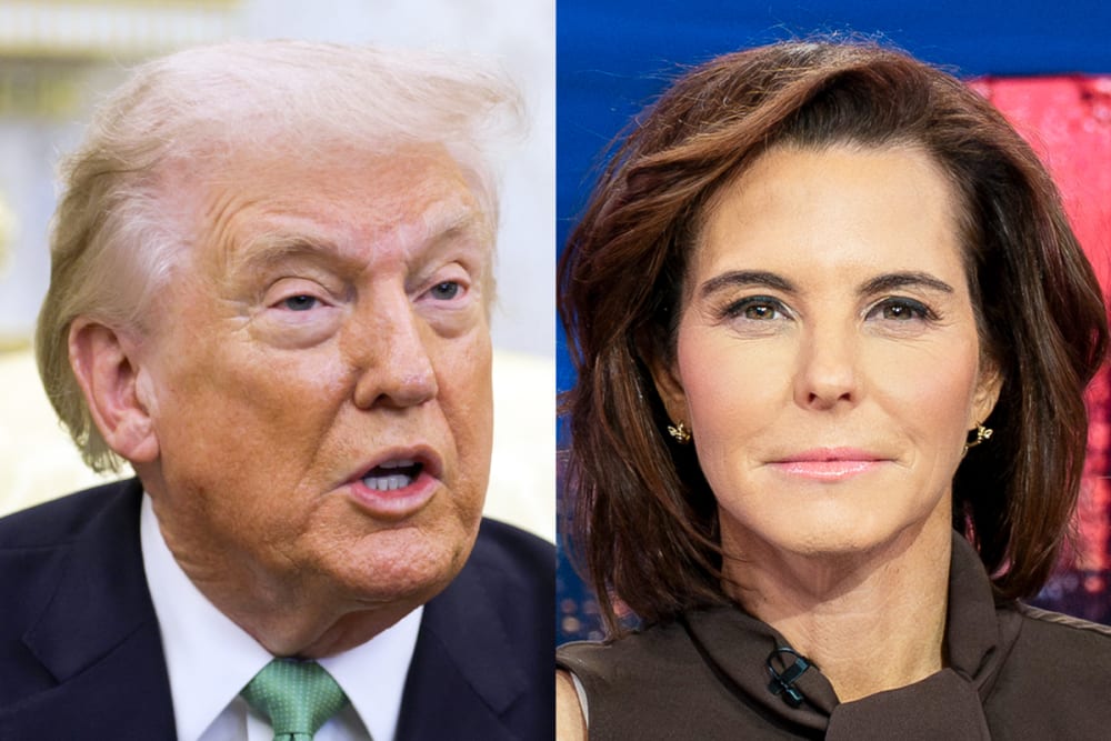 Donald Trump; Stephanie Ruhle.