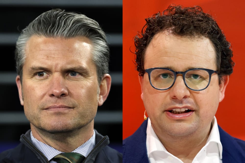 Pete Hegseth; Dario Amodei.
