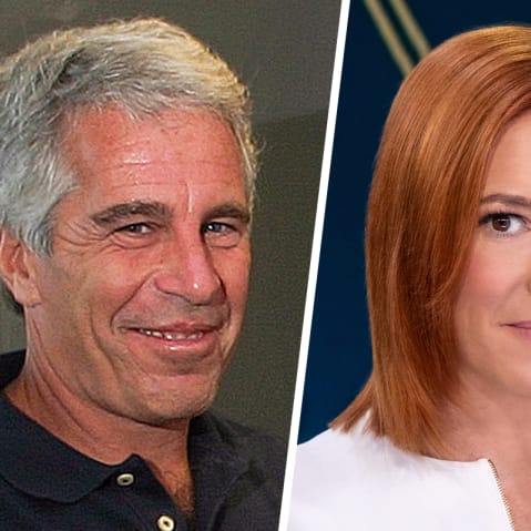 Jeffrey Epstein; Jen Psaki.