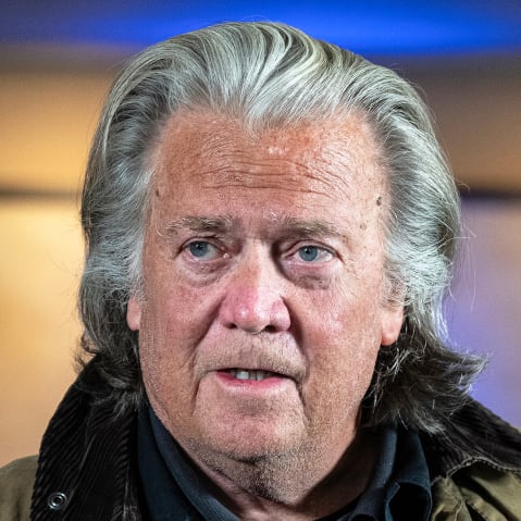 Steve Bannon, former strategist for 45th President of the US