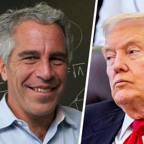 Jeffery Epstein; Donald Trump.