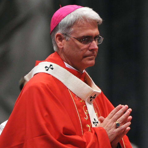 US Archbishop of Oklahoma City Paul Stagg Coakley at The Vatican.
