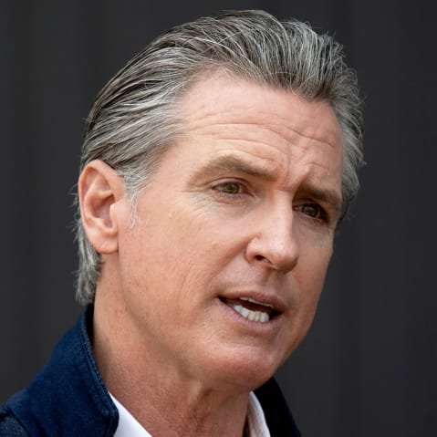 California Governor Gavin Newsom.