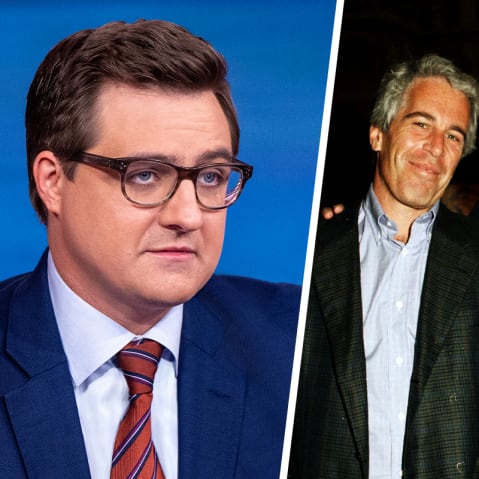 Chris Hayes; Jeffery Epstein and Donald Trump.