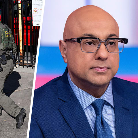 U.S. Border Patrol arrest a person  in Chicago on Nov. 6, 2025; Ali Velshi.