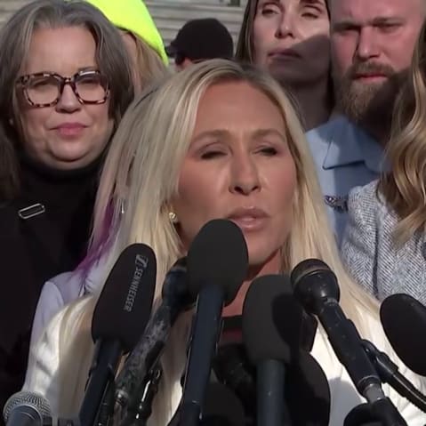 Rep. Taylor Greene: We fought so hard against the most powerful people to make this vote happen