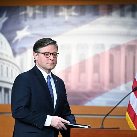 Speaker of the House Mike Johnson.