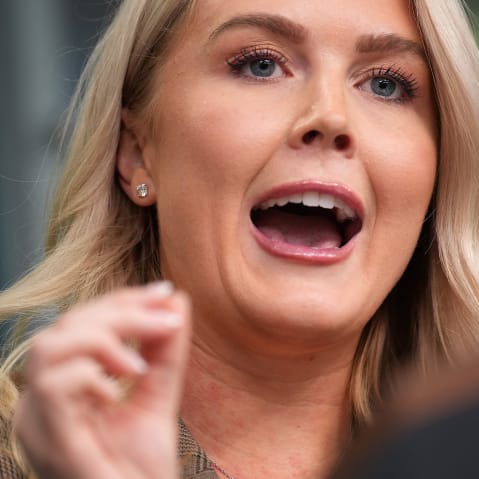 White House press secretary Karoline Leavitt.