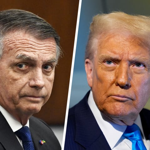 Jair Bolsonaro; Donald Trump.