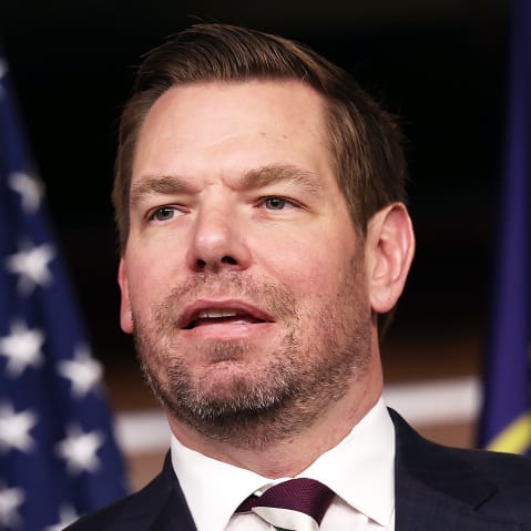 U.S. Eric Swalwell at the U.S. Capitol Building.