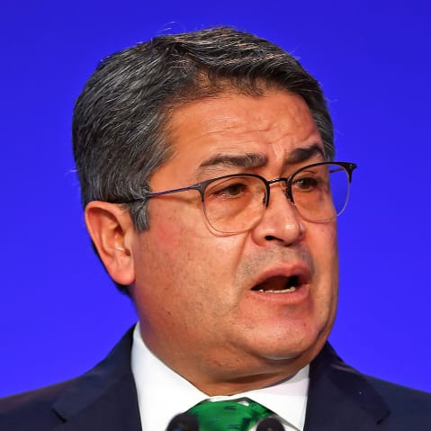 Juan Orlando Hernández.