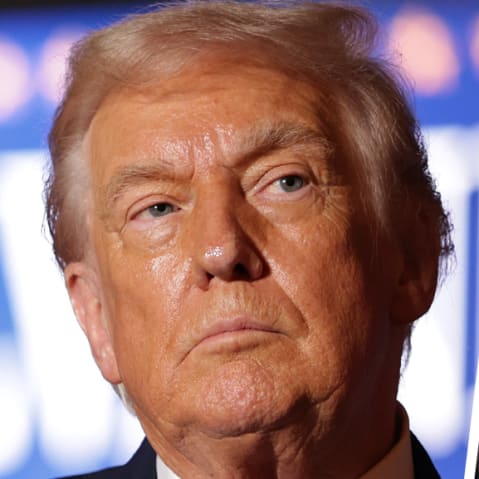 Donald Trump; Nicolás Maduro.