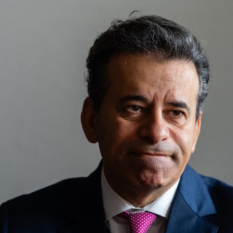 Martin Makary, the commissioner of the FDA, during an interview in Washington, D.C., on July 18, 2025.