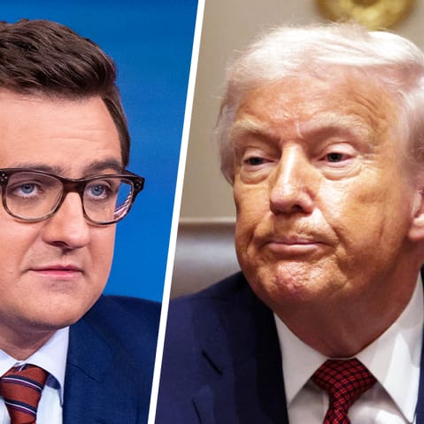 Chris Hayes; Donald Trump.