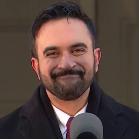 NYC Mayor Zohran Mamdani speaks at public inauguration