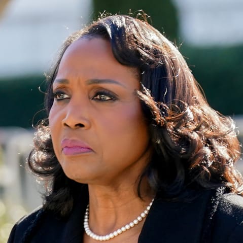 Lisa Cook, governor of the US Federal Reserve, on Jan. 21, 2026 outside the US Supreme Court.