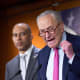 Chuck Schumer and Hakeem Jeffries.