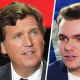 Tucker Carlson; Nick Fuentes.