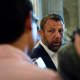 Sen. Markwayne Mullin, R-Okla., speaks to reporters