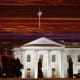 FILE PHOTO: A view of the White House by night
