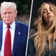 Side by Donald Trump and Sydney Sweeney in the American Eagle Outfitters ad.