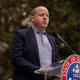 Colorado Governor Jared Polis speaks in Boulder, Colorado on June 4, 2025.