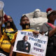 Activists Join Freedom Friday March At MLK Memorial In Washington, DC