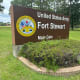 A sign outside that says "United States Army Fort Stewart"