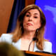 Tammy Bruce at a press conference
