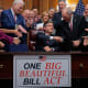 Image: House Lawmakers Work On Final Passage Of Signature Budget Bill mike johnson politics political politicians