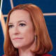 A split composite of Bill Pulte and Jen Psaki.