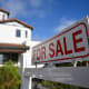 A for sale sign is displayed outside of a home for sale on August 16, 2024 in Los Angeles, California.