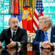 Donald Trump and Ilham Aliyev.