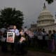 Martin O'Malley, former commissioner of the Social Security Administration, speaks in front of the Capitol on May 5, 2025.