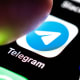 Image of Telegram app; Chris Hayes