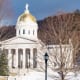 The Vermont State House capitol building in Montpelier, VT.