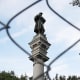 A monument featuring a statue of a Confederate soldier is seen in Hemming Park.