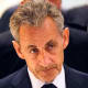 Former French president Nicolas Sarkozy.